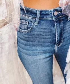 Cello Jeans Clothing High Rise Distressed Ankle Skinny Jeans