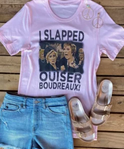 Bling-A-Gogo I Slapped Ouiser Tee