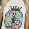4B Custom Designs LLC New Arrivals Cowgirl Queen Star T Shirt