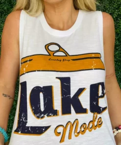 Country Deep Summer Fried Swimwear Lake Mode Beer Tank