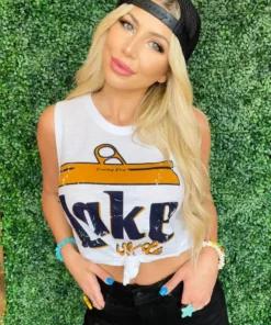 Country Deep Summer Fried Swimwear Lake Mode Beer Tank