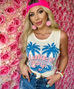 Country Deep Lake It Easy 88 Vintage Muscle Tank