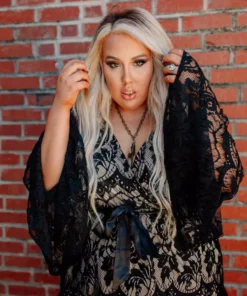 D & J Industries Co., LTD. Lacey Belle Dress - Black