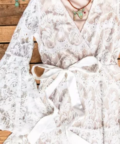 Southern Fried Chics Bridal Lacey Belle Dress - White