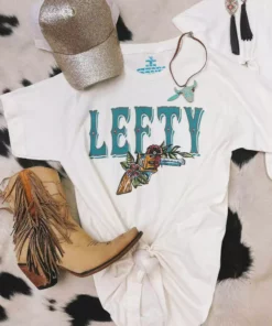 4B Custom Designs LLC Lefty Tee Clothing