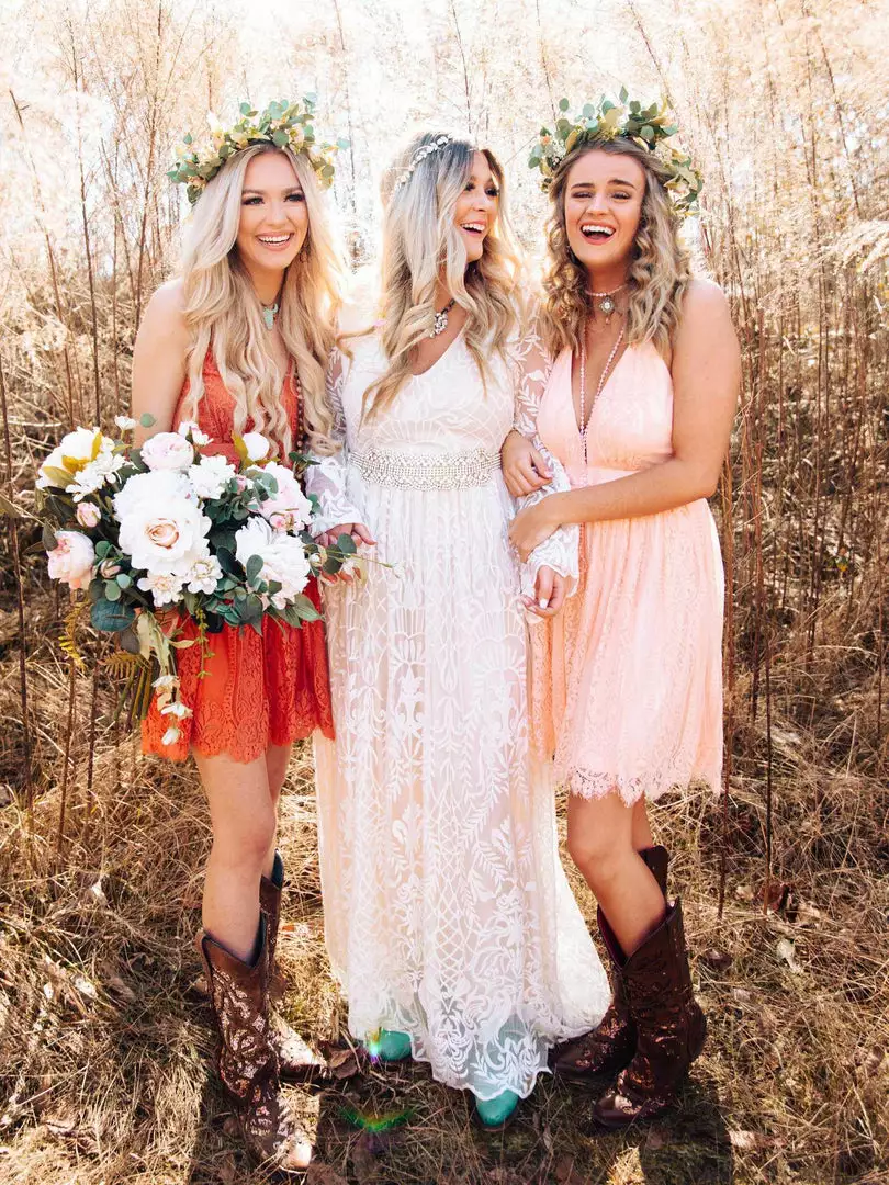 D & J Industries Look Famous Tonight Dress - White/Neutral