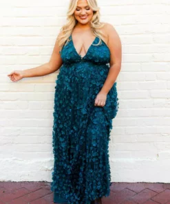 D & J Industries Bridal Look So Good — Boho Bridesmaid Dress In Green