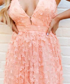 D & J Industries Look So Good — Boho Bridesmaid Dress In Pink