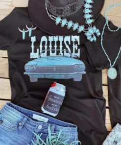 Miss Mud Pie Louise Tee - Black Tees