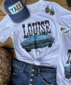 Miss Mud Pie Louise Tee - White