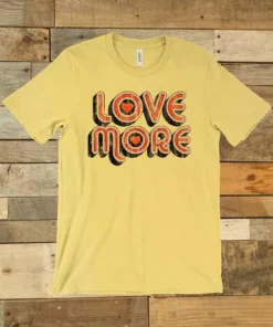 GTN Clothing Love More Tee