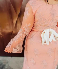 D & J Industries Magic All Around Dress - Peach