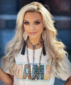 Miss Mud Pie Mama Tee - Cream Clothing