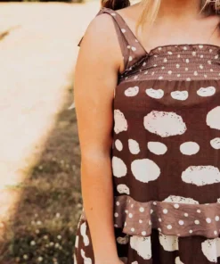 Bucket List Mocha Days Midi Dress