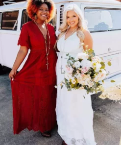 D & J Industries Sale! Nobody But You Dress - Wine