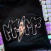 Bling-A-Gogo Mama Lightning Patch T-shirt - Black New Arrivals
