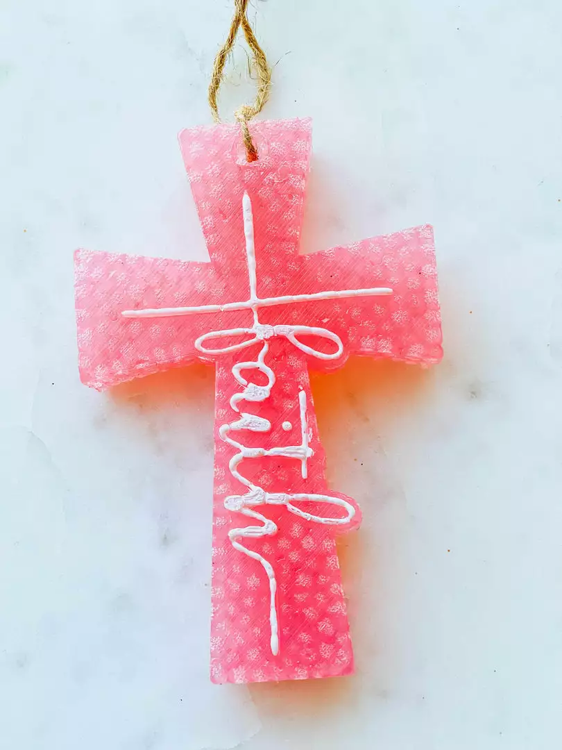 Southern Custom Designs Faith Cross Freshie Accessories