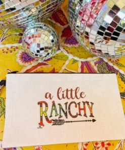 4B Custom Designs LLC A Little Ranchy Makeup Bag New Arrivals