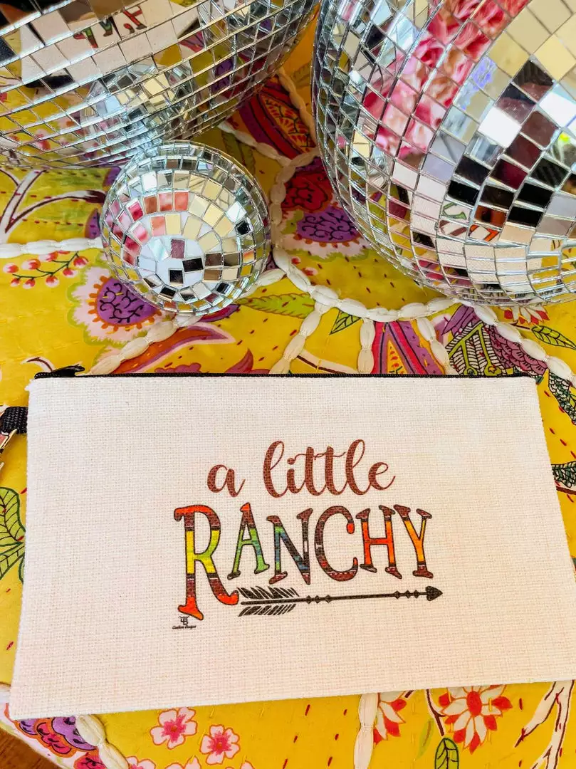 4B Custom Designs LLC A Little Ranchy Makeup Bag New Arrivals