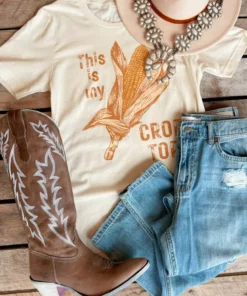 GTN This Is My Crop Top Tee