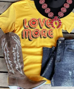 GTN Clothing Love More Tee