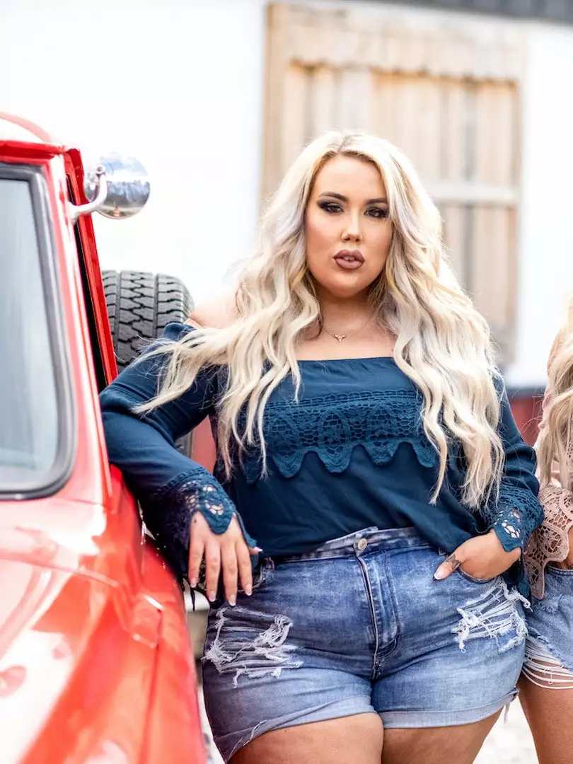 D & J Industries Lace Talk About It Top - Evergreen