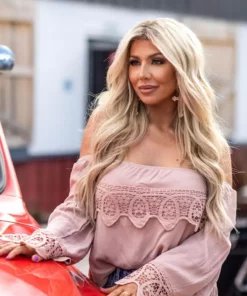 D & J Industries Lace Talk About It Top - Latte New Arrivals