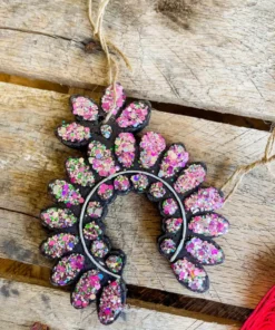 Southern Custom Designs Accessories Pink Squash Blossom Freshie