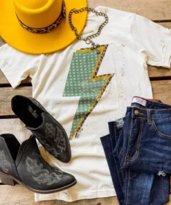 Raisin Arrows Summer Fever Collection Bling Bolt Tee