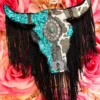 Southern Custom Designs Accessories Sassy Steer Concho Fringe Freshie