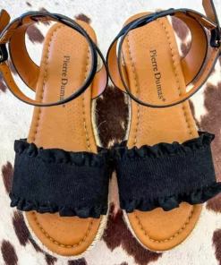 Olem Shoe Corporation I'm The Only Wedge You Need - Black New Arrivals