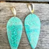 Southern Grace Mermaid Sparkle Tear Drop Earrings