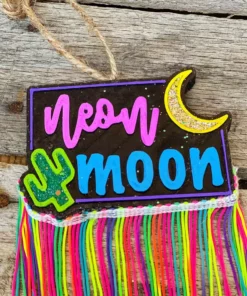 Southern Custom Designs Neon Moon Fringe Freshie New Arrivals