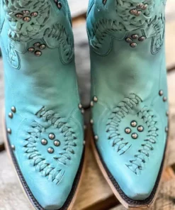 Lane Boots Cossette Boot By Lane - Turquoise Blaze