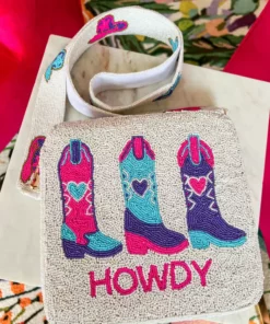 Treasure Jewels, Inc. Howdy Boots Beaded Handbag New Arrivals