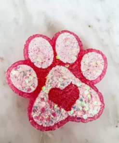 Southern Custom Designs New Arrivals Pink Paw Print Freshie