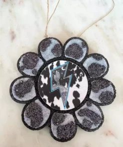 Southern Custom Designs New Arrivals Lightening Bolt Flower Freshie