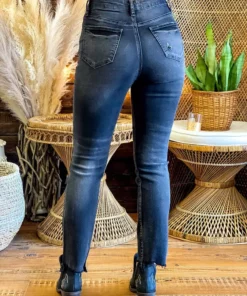 Special A New Arrivals High Rise Relaxed Distressed Skinny Jeans