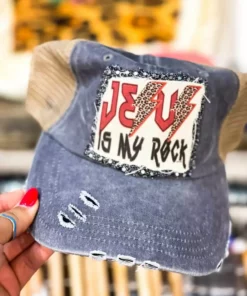 Raisin Arrows Accessories Jesus Is My Rock Hat