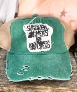 Raisin Arrows Accessories Support Farmers And Ranchers Hat