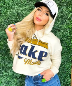 Country Deep New Arrivals Lake Mode Cropped Hoodie