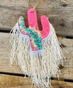 Southern Custom Designs Geode Cactus And Fringe Freshie