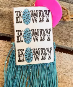 Southern Custom Designs Howdy Cowgirl Hat Freshie New Arrivals