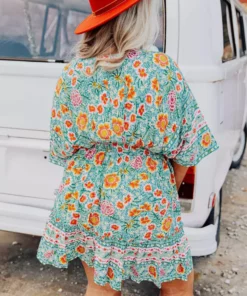 Dongguan Haohoo Clothing CO., Ltd Picking Wild Flowers Dress Sale!