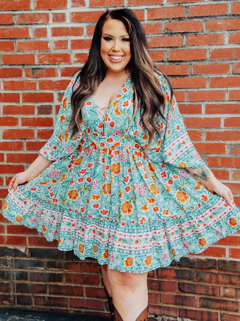 Dongguan Haohoo Clothing CO., Ltd Picking Wild Flowers Dress Sale!