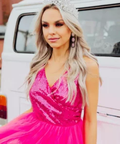 D & J Industries Playing Dress Up Dress - Pink Sale!