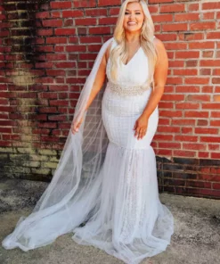 D & J Industries Pure Beauty Dress - White Bridal