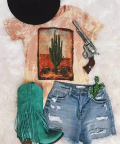 Raisin Arrows Reno Cactus Tee