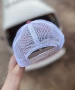 FayCo Accessories SFC Leather Patch Logo Hat - Pink