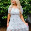 D & J Industies Co., LTD. PREORDER Flirty Floral Dress Pre-Orders